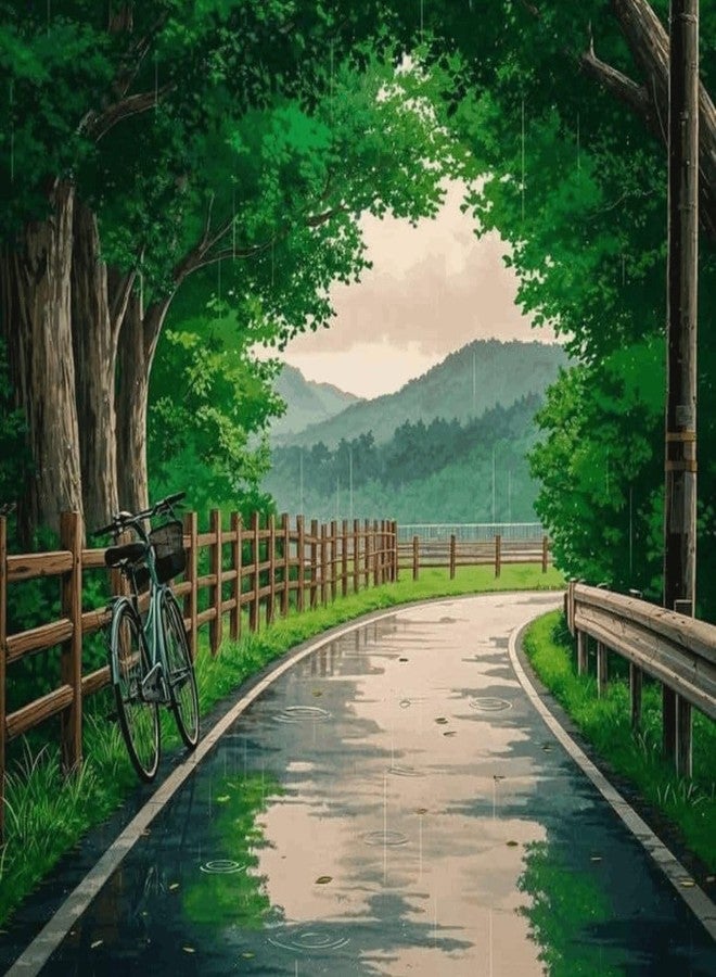 مجموعة الرسم بالأرقام من بينت واينت مونسون للكبار والصغار | مجموعة رسم يمكنك صنعها بنفسك بمقاس 35 × 40 سم مع قماش مرقم، ولوحة ألوان، وفرش | سهلة للمبتدئين (لفة قماش، 24 لونًا) - Image 1